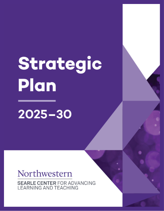 Cover of the Searle Cnter Strategic Plan.