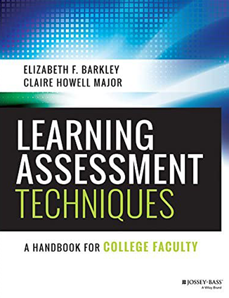 Book cover Learning Assessment Techniques: A Handbook for College Faculty