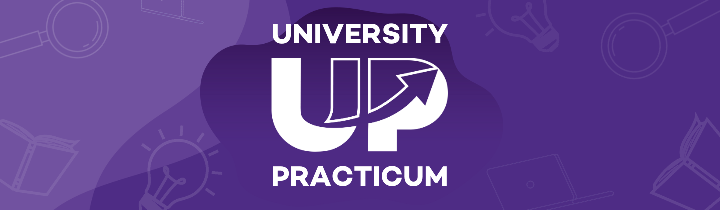 Supporting Student Success displayed on a yellow background with abstract images of a network of people around the edges.