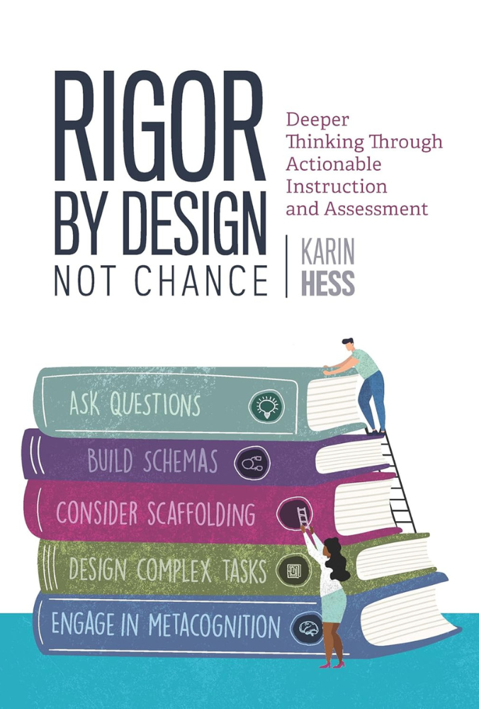Cover of Rigor by Design, Not Chance by Karin Hess