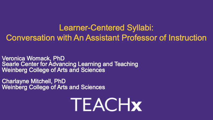 TEACHx2025 Womack & Mitchell