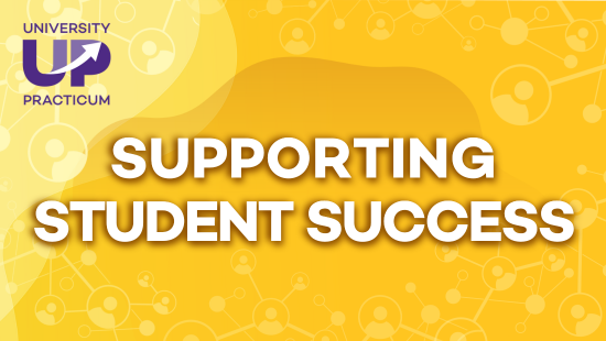 Supporting Student Success on a yellow background.